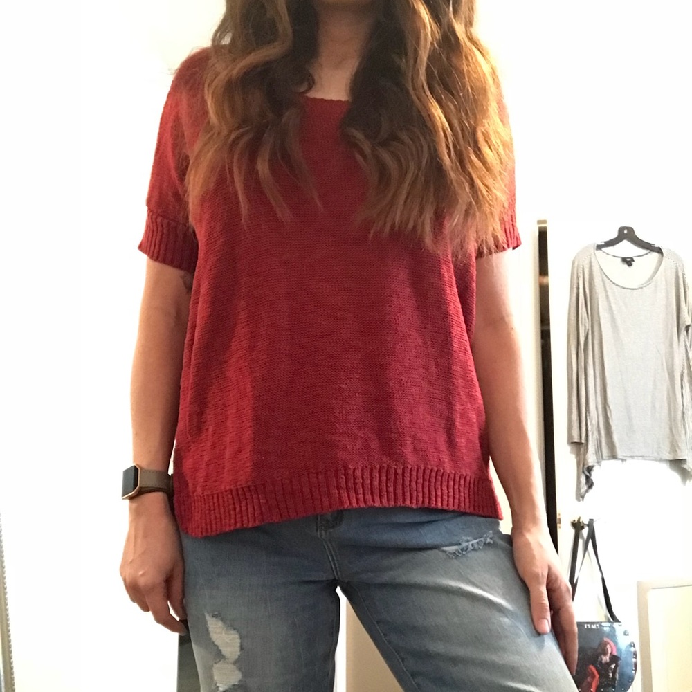 Sweater tunic top